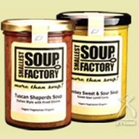 Smallest Soup Factoryのオーガニックベジタリアンスープ Smallest Soup Factoryのオーガニックベジタリアンスープ