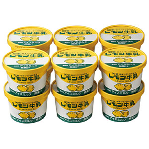 レモン牛乳カップアイス12個入り【代引不可】 レモン牛乳カップアイス12個入り【代引不可】